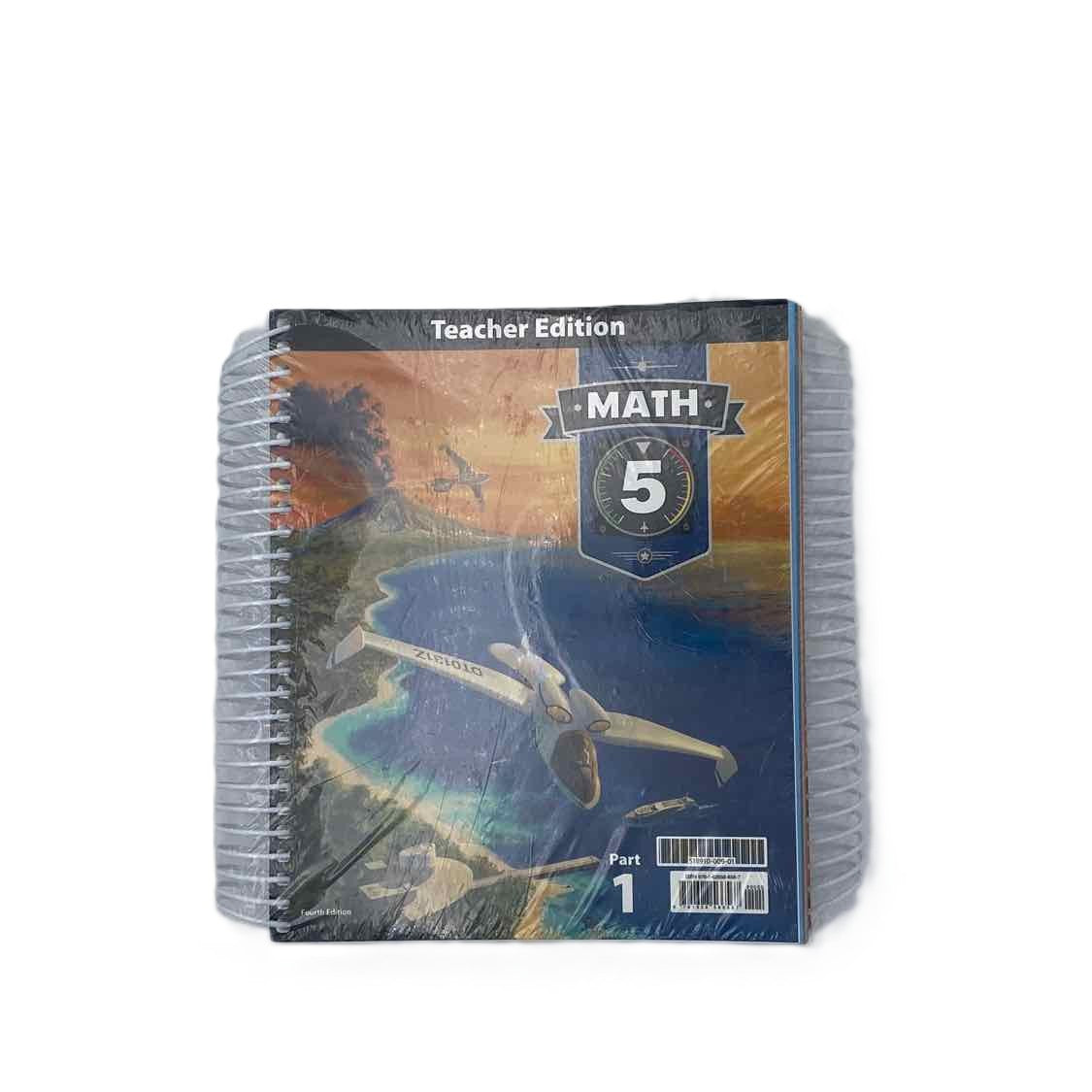 Bob Jones 5th Grade Teacher Book 4th Ed. Math Curriculum