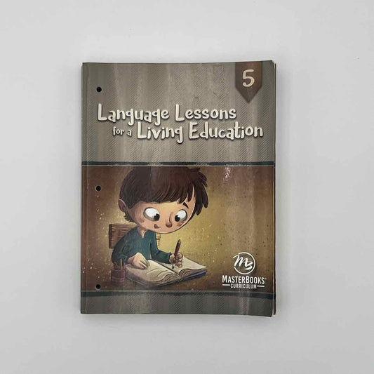 MasterBooks 5th Grade Workbook Language Arts Curriculum