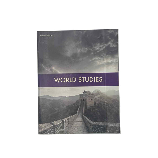 Bob Jones 7th Grade BJU World Studies (4th Ed.) Student Text