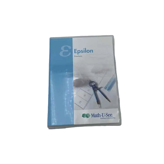 Math-U-See 5th-6th Grade DVD Math Curriculum on a white background.
