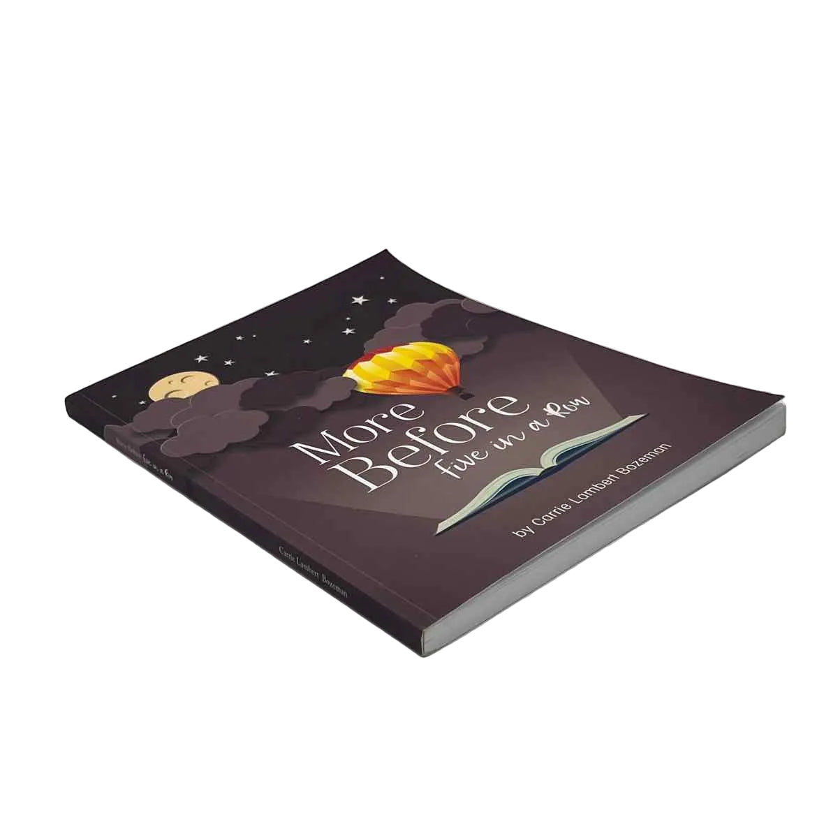 Preschool More Before Five in a Row on a white background.