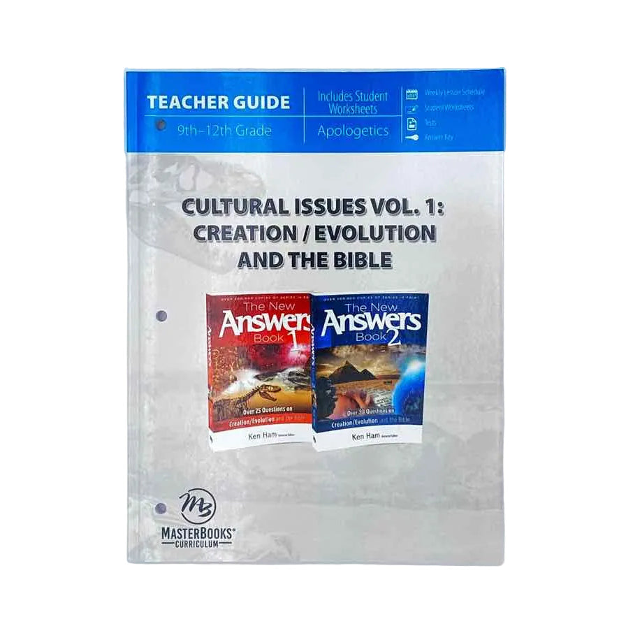 Cultural Issues: Creation/Evolution and the Bible Teacher Guide