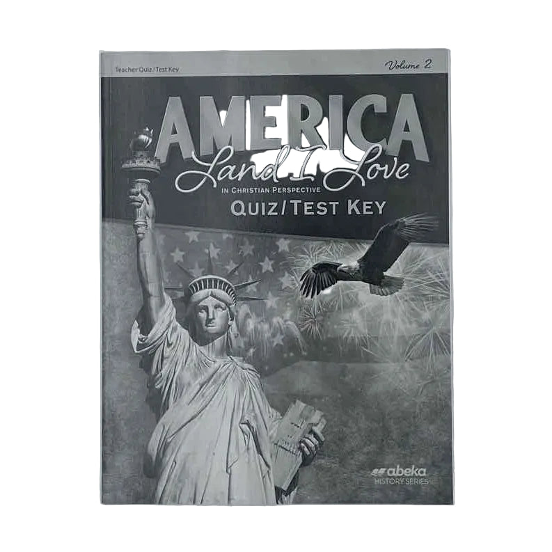 A Beka 8th Grade Answer Key 4th Ed. History Curriculum