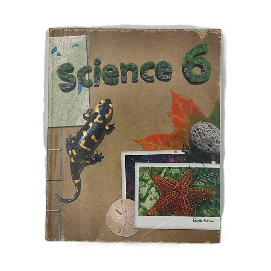 Bob Jones BJU Science 6 Student Text on a white background.