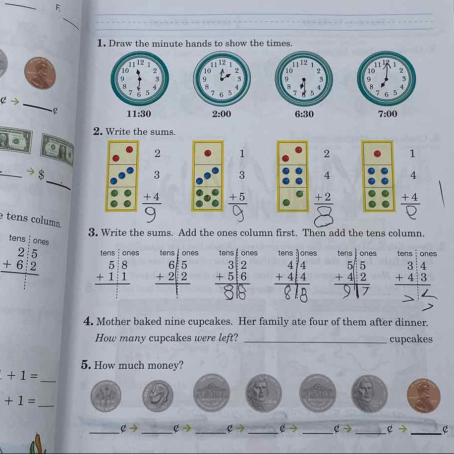 A Beka 2nd Grade Student Book 2nd Ed. Math Curriculum