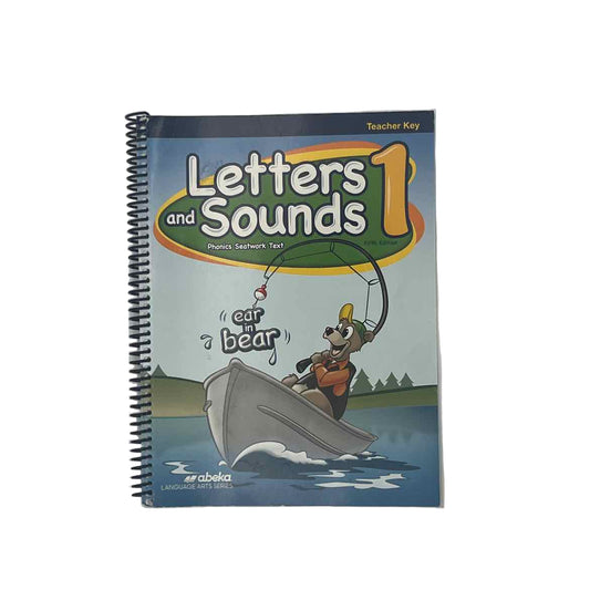 A Beka Letters & Sounds 1 Teacher Key 5th Ed.