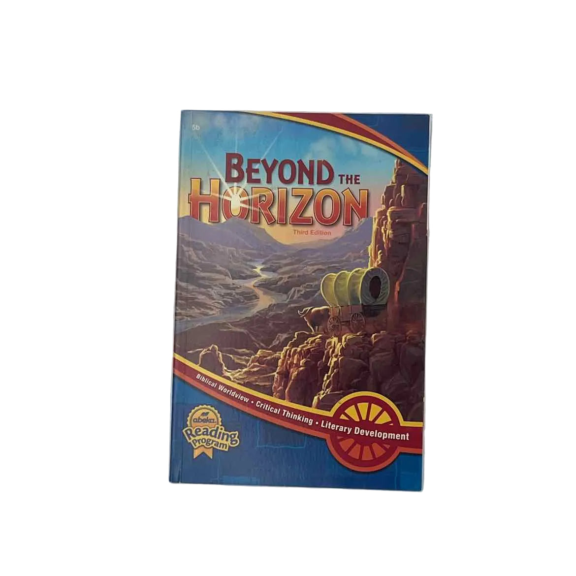 A Beka Beyond the Horizon Reader 5b 3rd Ed. on a white background.