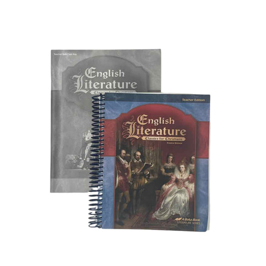 Abeka English Literature Teacher Book & Quiz/Test Key