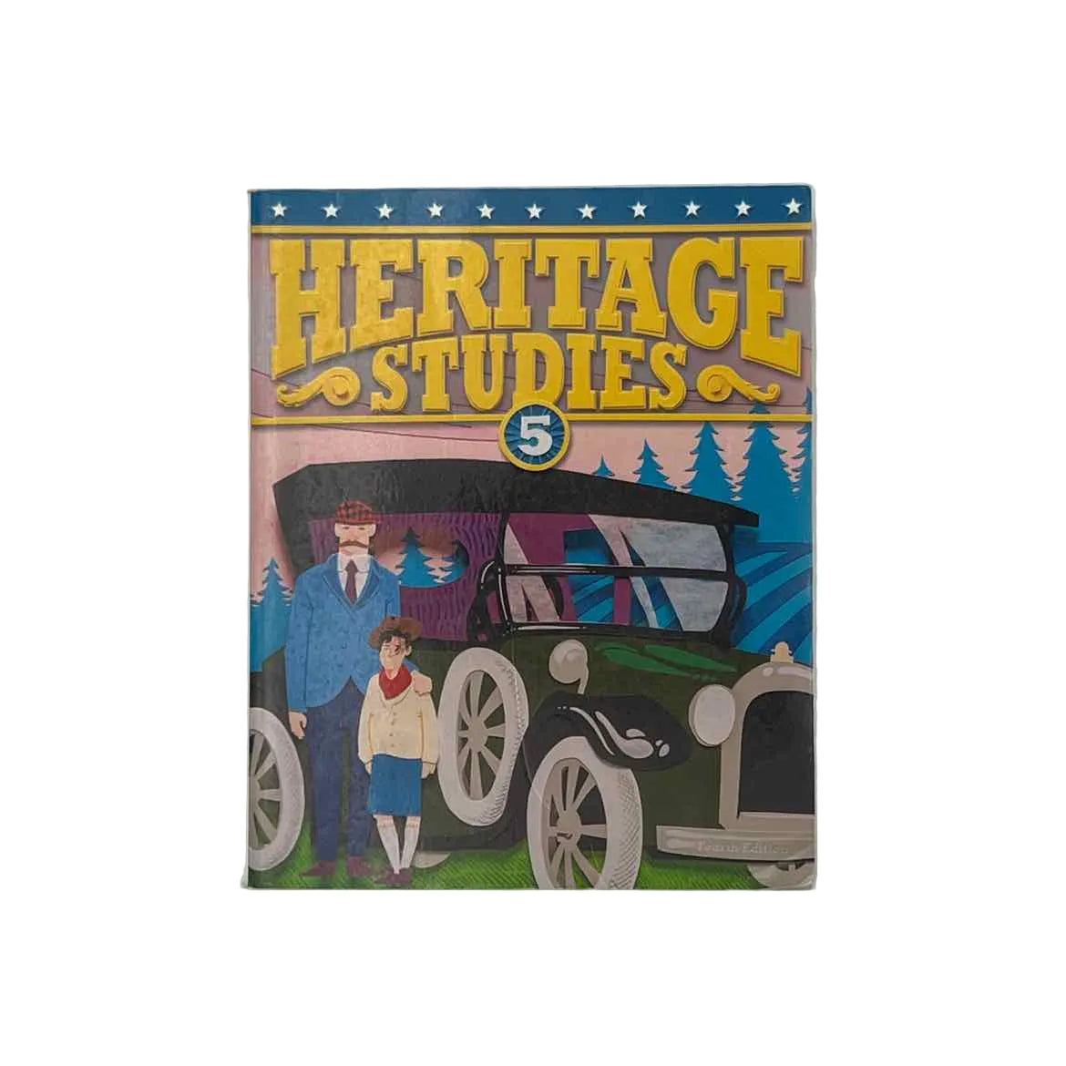 Bob Jones BJU Heritage Studies 5 Student Text on a white background.