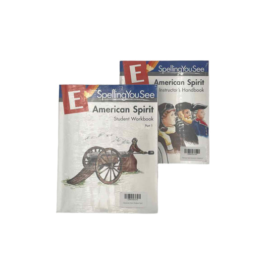 Spelling You See Level E - American Spirit Set NEW