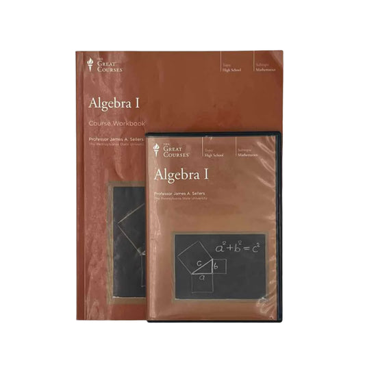 The Great Courses Highschool DVD Professor James A. Sellers Math Curriculum