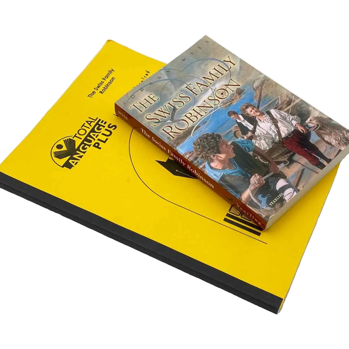 Total Language Plus 3rd-12th Grade Complete Set Language Arts Curriculum The Swiss Family Robinson Study Guide & Book Set