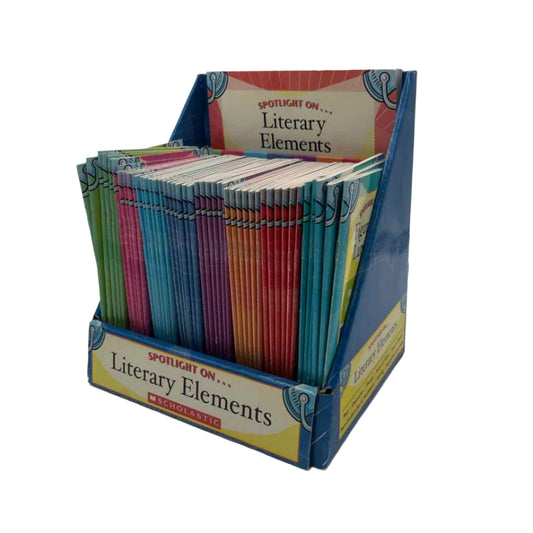 Scholastic 4th-6th Grade Complete Set Spotlight on...Literary Elements 48-Book Set w/Teacher Guide