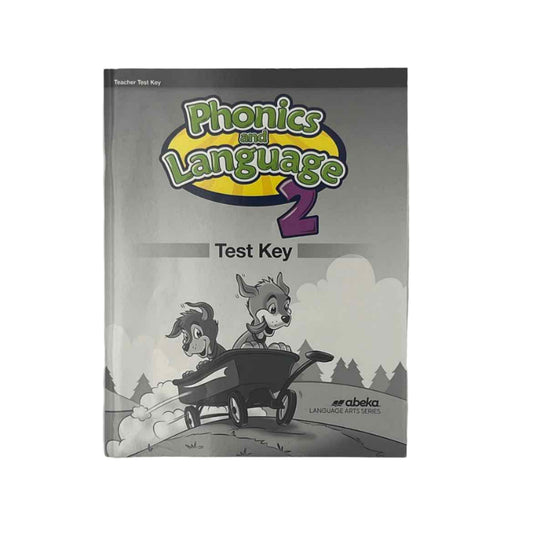 A Beka 2nd Grade Phonics & Language 2 Test Key
