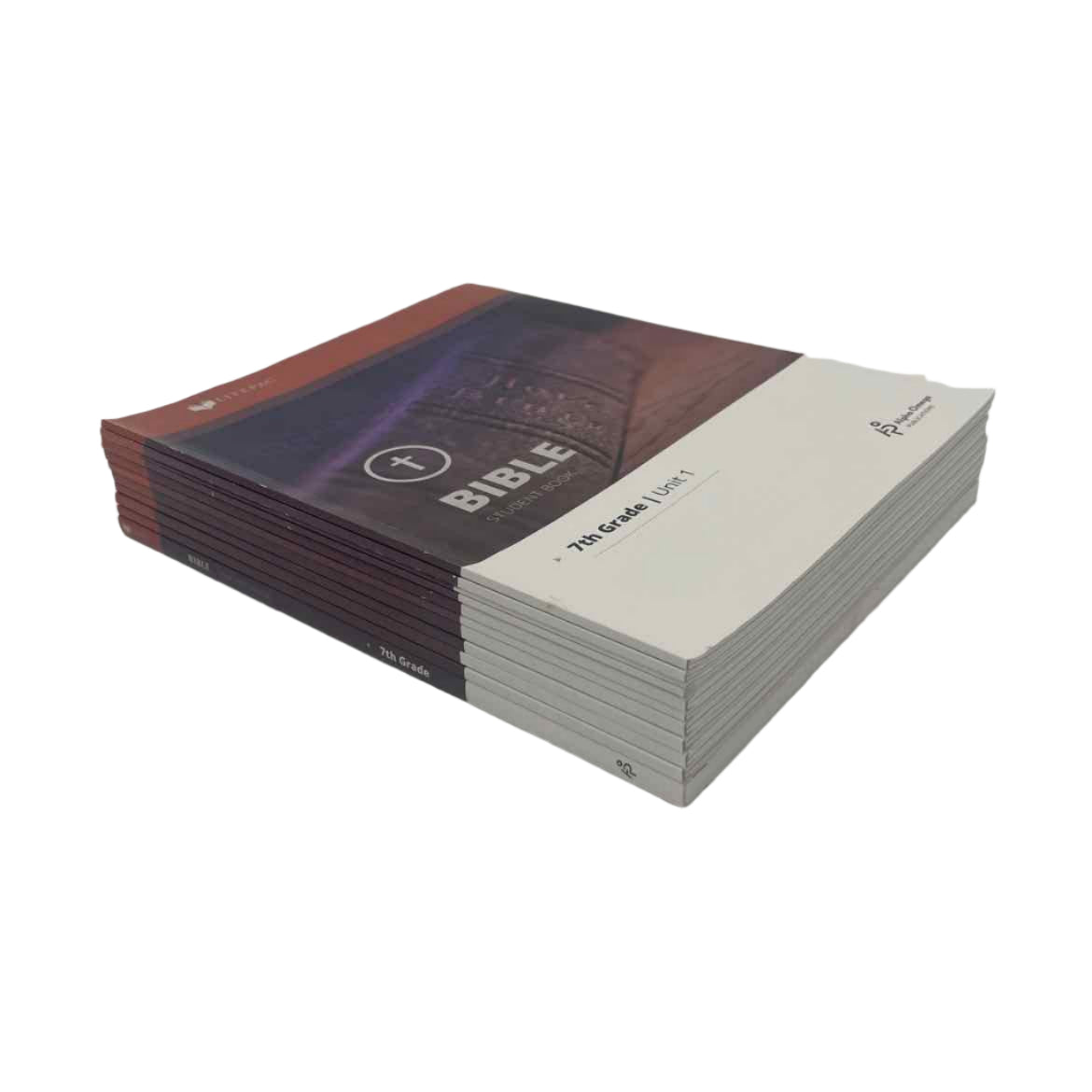 Alpha Omega Publications LIFEPAC Bible 7 Complete Set