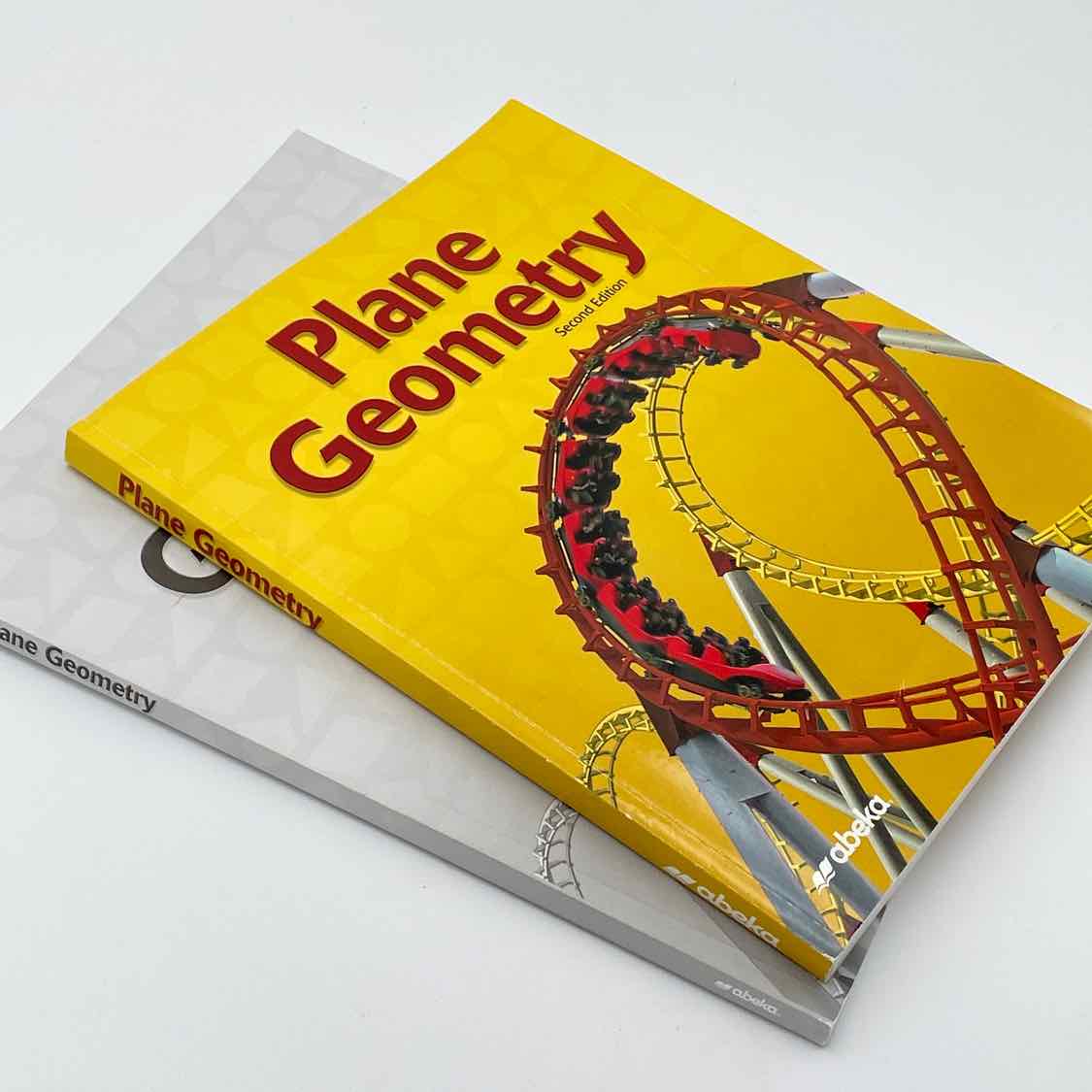 A Beka 11th Grade Complete Set 2nd Ed. Math Curriculum Plane Geometry Student Book & Tests/Quizzes Book