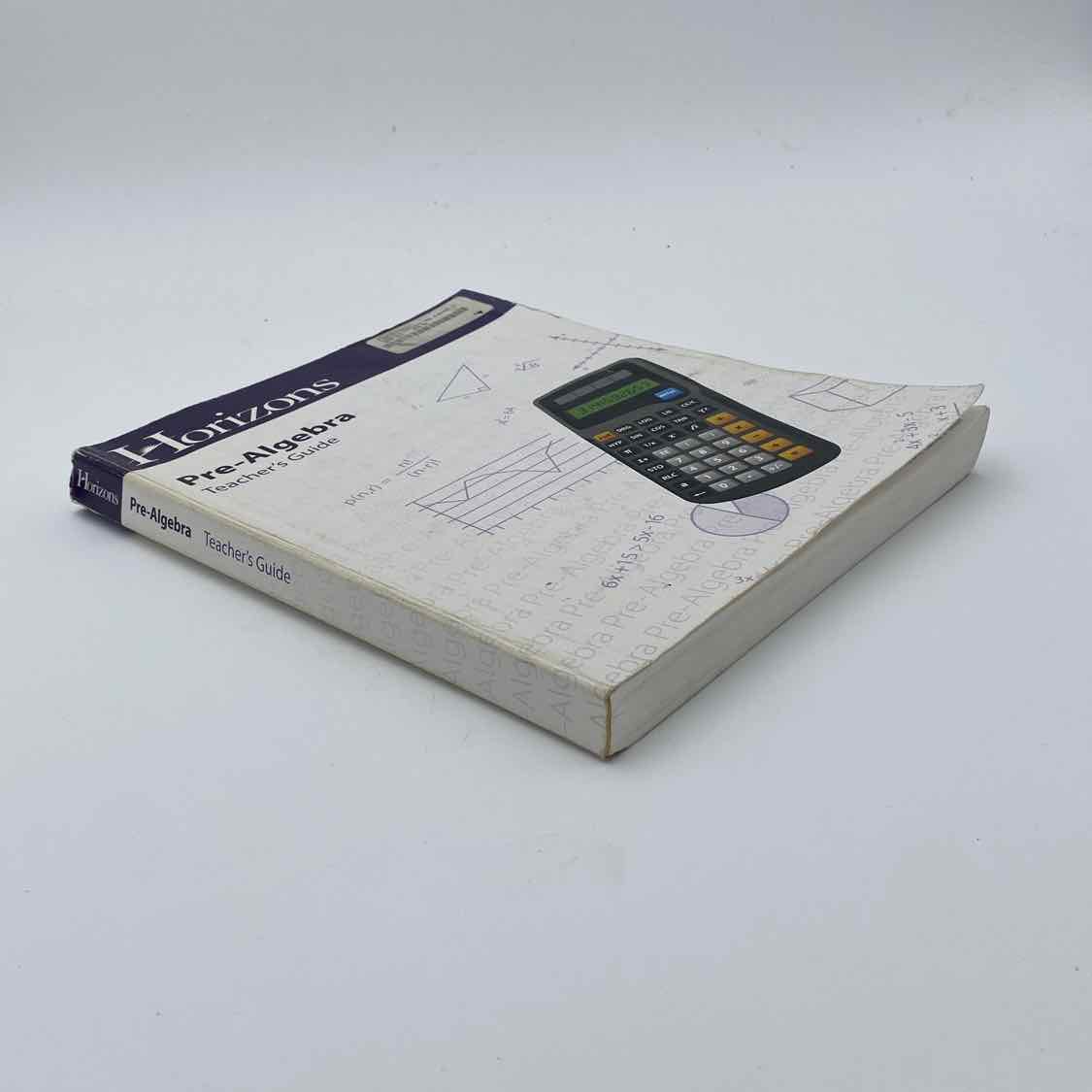 Alpha Omega Publications Horizons Pre-Algebra Teacher's Guide & Tests & Resources