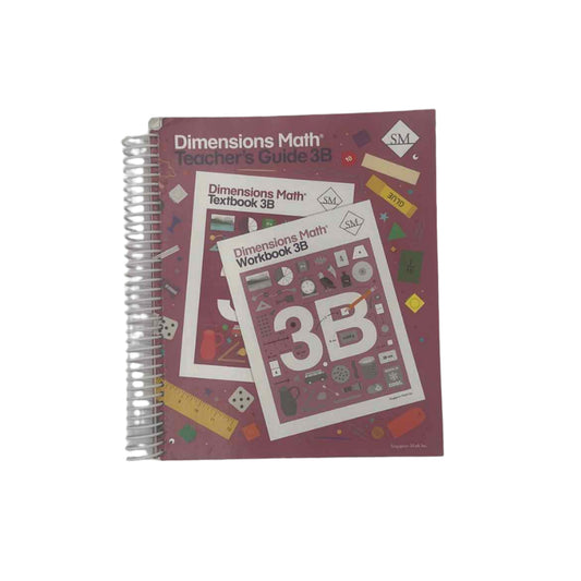 Singapore Math Dimensions Math Teacher's Guide 3B