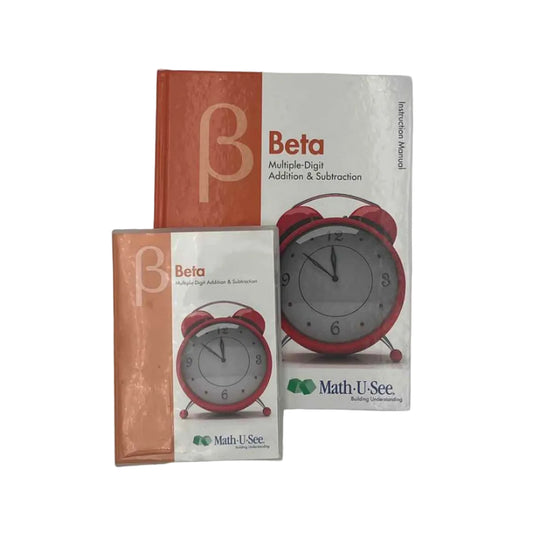 Math-U-See Math-U-See Beta DVD and Instruction Manual