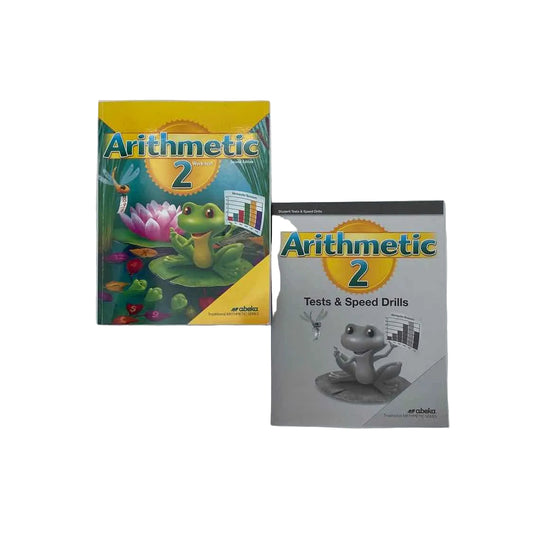 A Beka Math Curriculum on a white background.