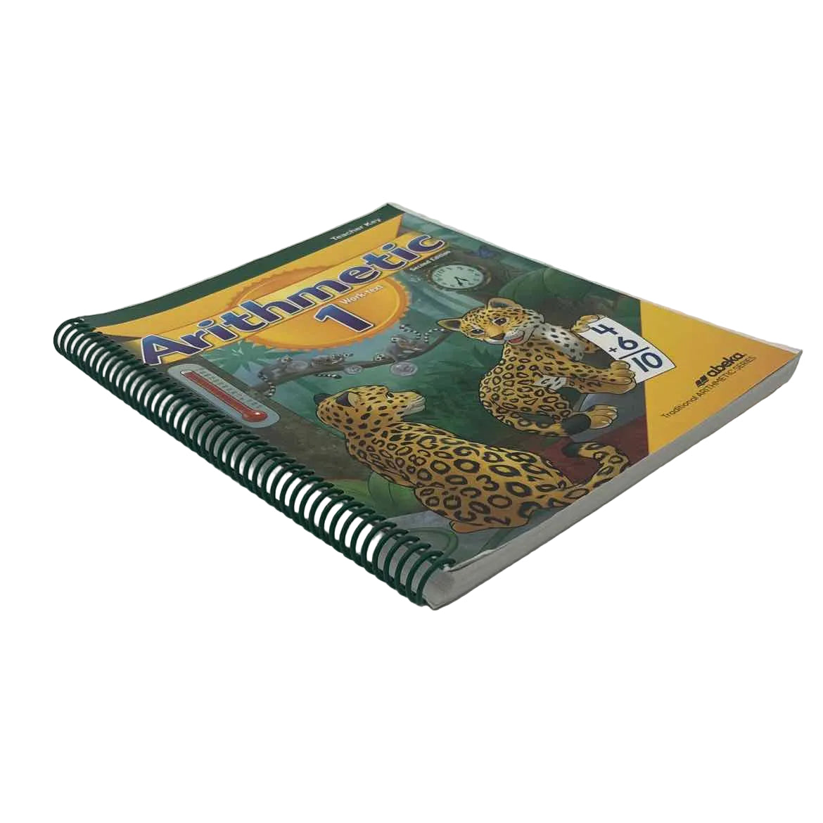 A Beka Arithmetic 1 Worktext Teacher Key 2nd Ed. on a white background.