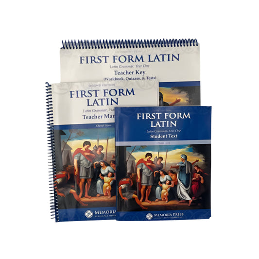 Memoria Press 5th Grade First Form Latin Partial Set