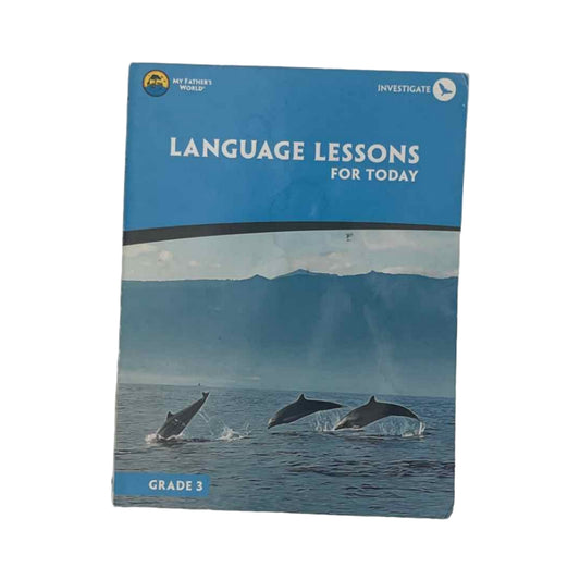 My Father's World Language Lessons for Today Gr. 3 (mild water damage)