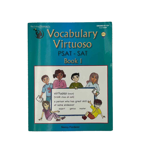 Critical Thinking Vocabulary Virtuoso PSAT-SAT Book 1 (2 pgs done)