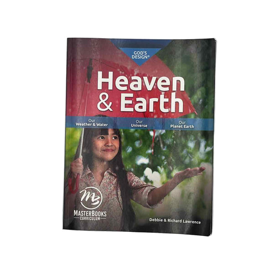 MasterBooks 3rd-8th Grade God's Design for Heaven & Earth Student Book