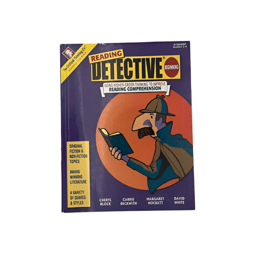 Critical Thinking 3rd-4th Grade Reading Detective Beginning