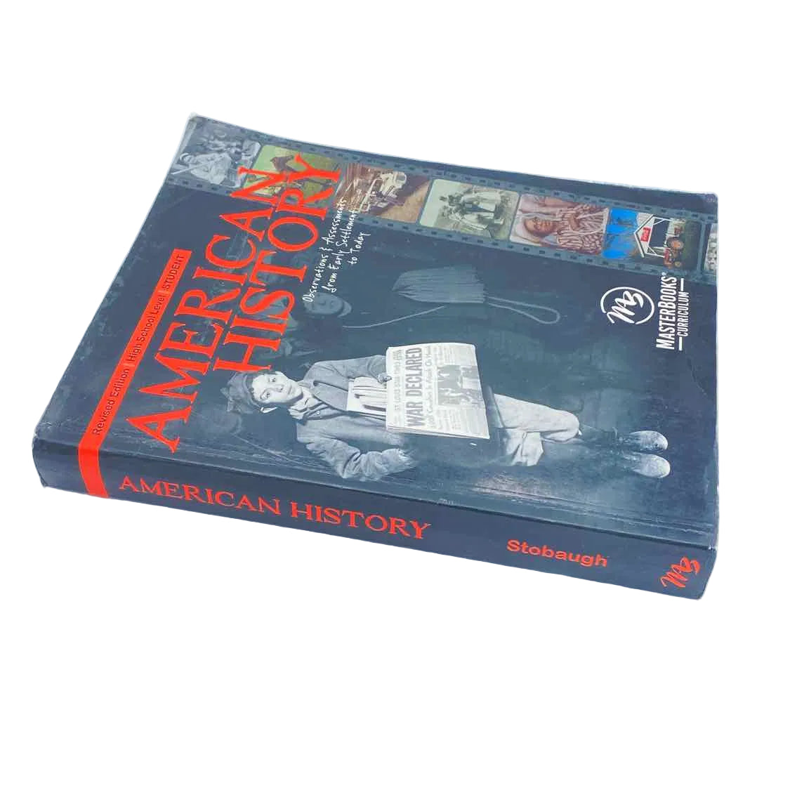 American History - Observations and Assessments from Early Settlement to Today Student Book (some cover wear)