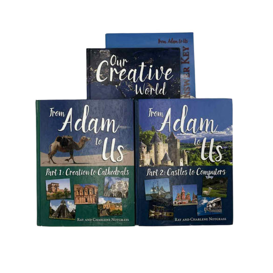 Notgrass Middle School Complete Set Ray & Charlene Notgrass History Curriculum