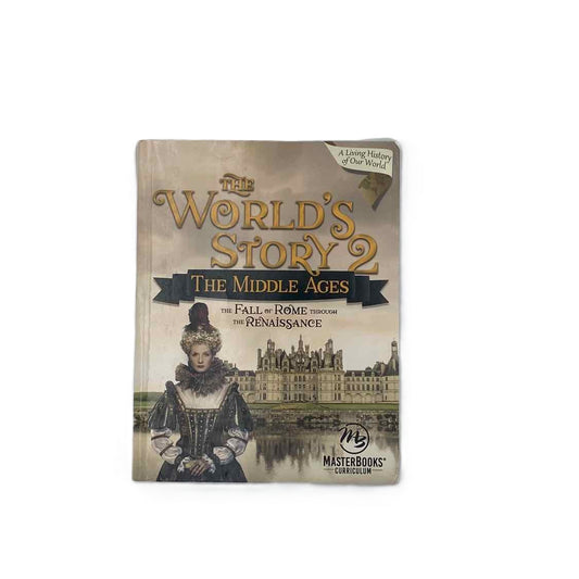 MasterBooks The World's Story 2 - The Middle Ages on a white background.