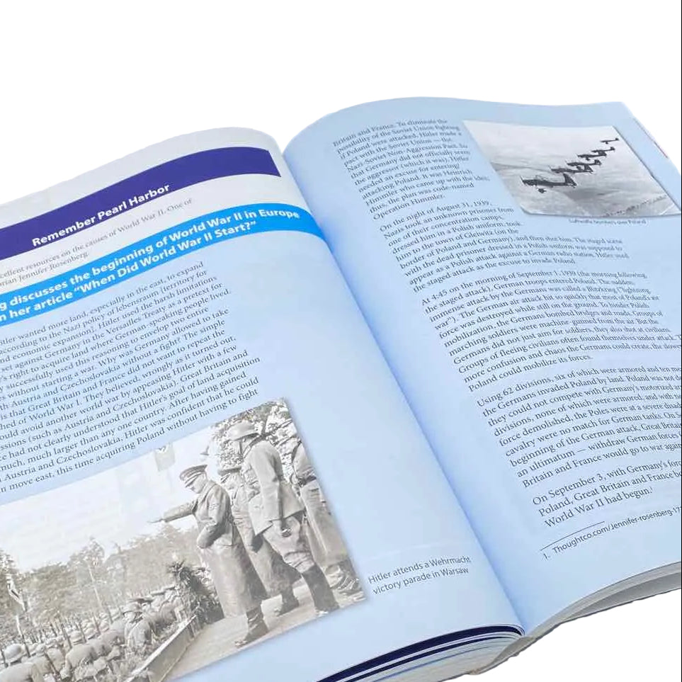 American History - Observations and Assessments from Early Settlement to Today Student Book (some cover wear)
