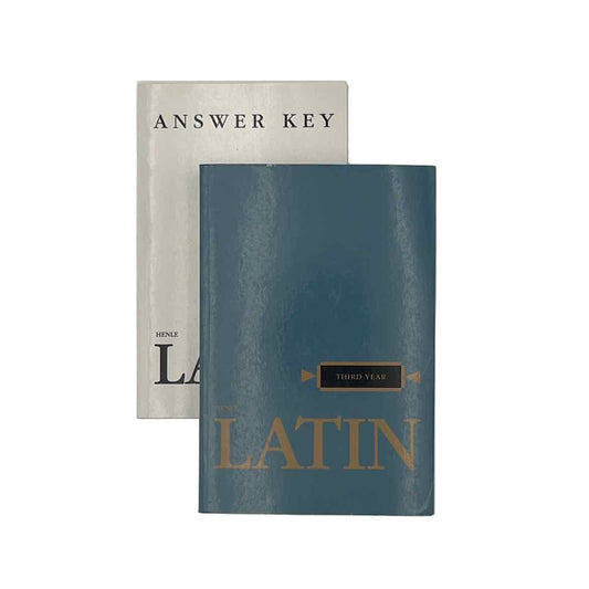 8th-12th Grade Henle Latin Third Year Text 2-pc Set