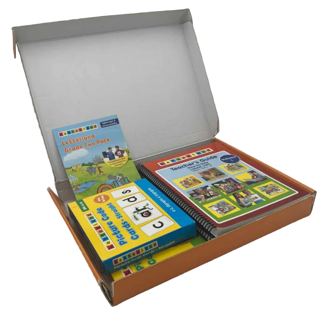 Letterland Grade Two Pack Classic (old version, no pocket chart) on a white background.