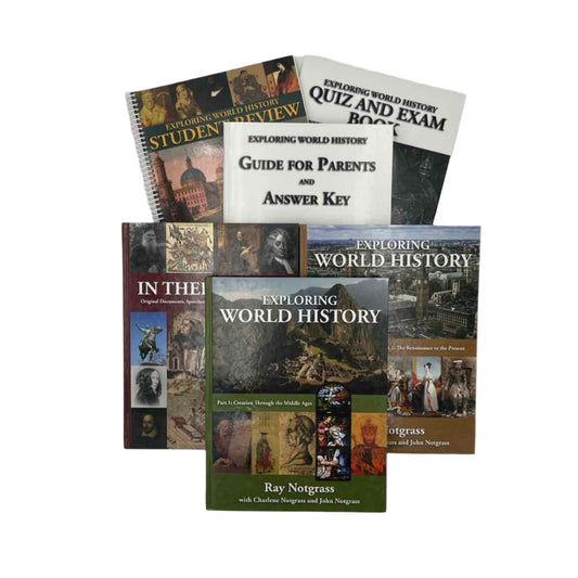 Notgrass Exploring World History Curriculum Package and Student Review Pack