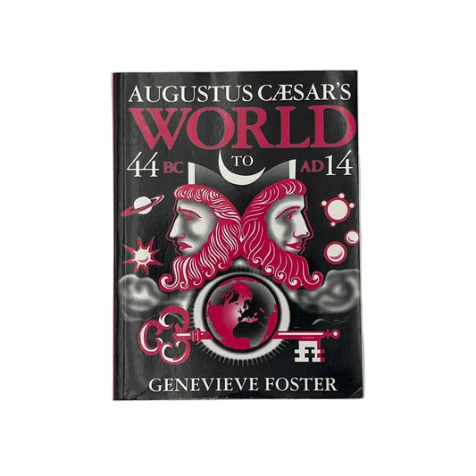 Beautiful Feet Books Augustus Caesar's World 44 BC to AD 14 on a white background.