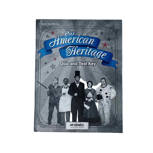 A Beka 3rd Grade Answer Key 5th Ed. History Curriculum on a white background.