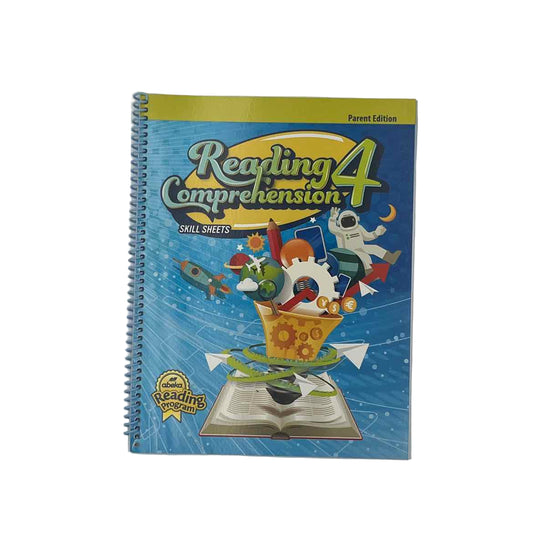 A Beka 4th Grade Reading Comprehension 4 Skill Sheets Parent Edition