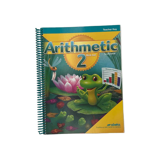 A Beka 2nd Grade Arithmetic 2 Work-Text Teacher Key