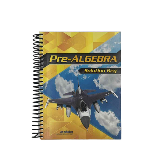 Abeka Pre-Algebra Solution Key