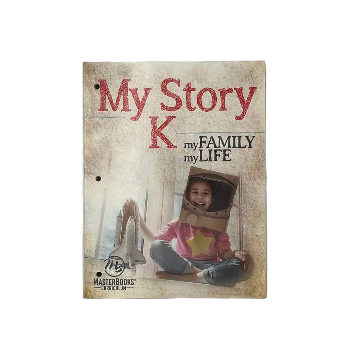MasterBooks My Story K - My Family, My Life on a white background.