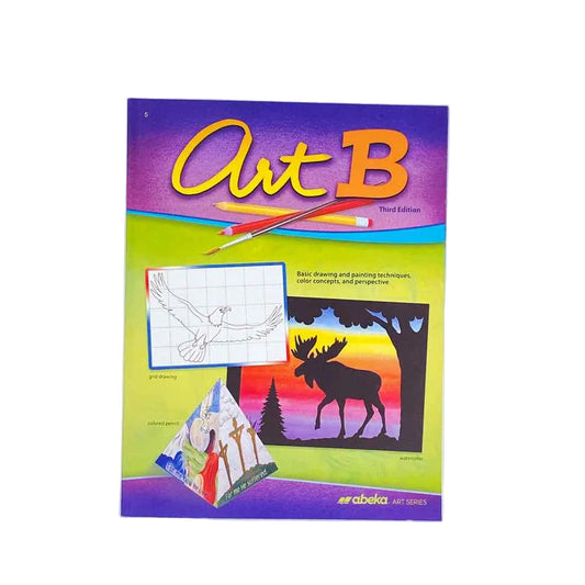 Art B A Beka Book on a white background.