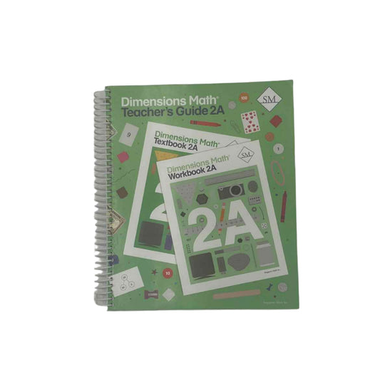 Singapore Math Dimensions Math Teacher's Guide 2A