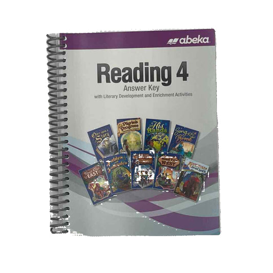 A Beka 4th Grade Reading 4 Answer Key