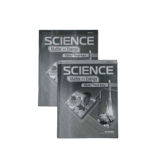 A Beka 9th Grade Answer Key 2nd Ed. Science Curriculum on a white background.