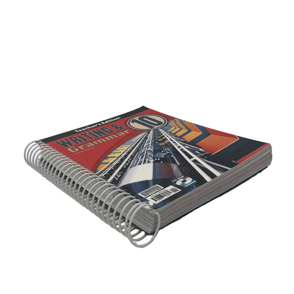 Bob Jones Writing & Grammar 10 Teacher's Edition 4th Ed. on a white background.