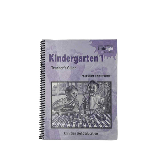 Christian Light Publications Kindergarten 1 Teacher's Guide Sunrise Ed.