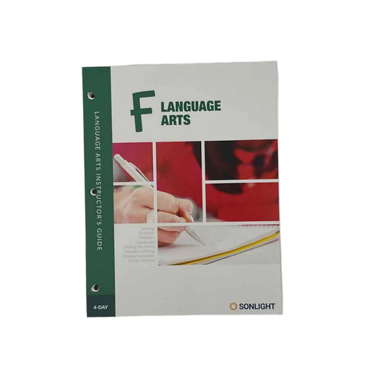 Sonlight 4th-6th Grade Language Arts F 4-Day Instructor's Guide 2020 Ed.